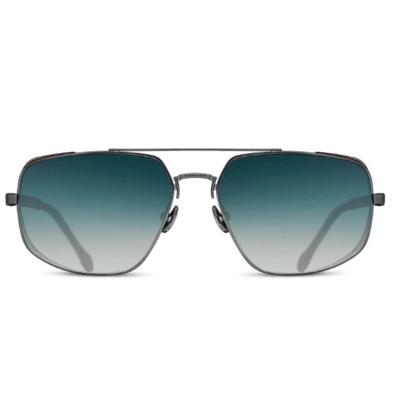 Matsuda M3111 Sunglasses – Noir Mat Gradient Lenses Luxury Japanese Eyewear